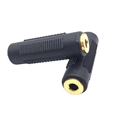 Imagem de MOOKEENONE 2 x adaptadores fêmeas de 3,5 mm para uso doméstico no escritório, vídeo estéreo MP3 Players