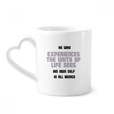 Imagem de See Youself in Beings Blessing Quote Culture Mug Coffee Ceramic Drinkware Glass Heart Cup