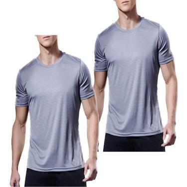 Imagem de Kit 2 Camisetas Atleta Fitness Crossfit Academia