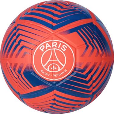 Imagem de Bola de Futebol, Paris Manchester City, N.5, Vermelha e Azul, Futebol e Magia