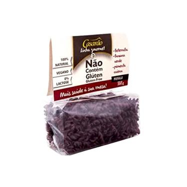 Imagem de Kit 6X: Macarrão Fusilli Beterraba Sem Glúten Casarão 300g