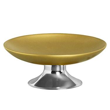 Imagem de Bacia Monaco M Pé De Alumínio Ceramicas Pegorin Bronze