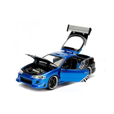 Imagem de 1995 Mitsubishi Eclipse Bride Blue "JDM Tuners" 1/24 Diecast Model Car by Jada"""
