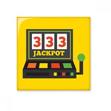 Imagem de Um braço bandido ilustração Jackpot cerâmica azulejo brilhante decalque pedra adornada tijolo vitrificado