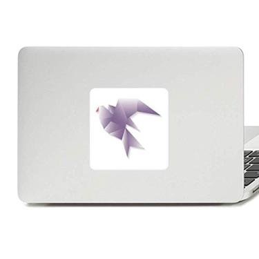 Imagem de Adesivo geométrico abstrato de pombo origami decalque vinil paster laptop decoração PC