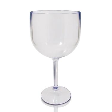 Imagem de Conjunto de 10 Taças Acrílicas para Vinho, Água e Gin 550ml KrystalON