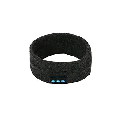 Imagem de Daerzy Fones de ouvido para dormir BT Headband esportes sem fio mãos-livres Música Fones de cama Fones de ouvido para dormir com alto-falante estéreo e alto-falantes de microfone para