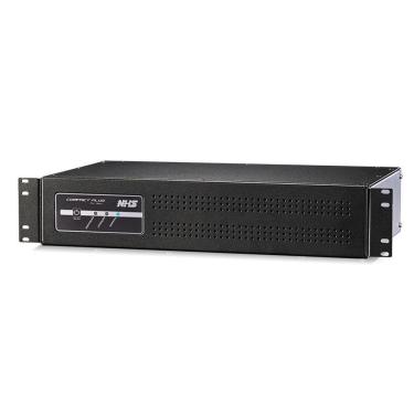 Imagem de Nobreak Nhs 1200va Compact Plus Iii, Rack 2u, Entrada Bivolt, S/120v, 2x Bat 12v 7ah - 90.c1.012400
