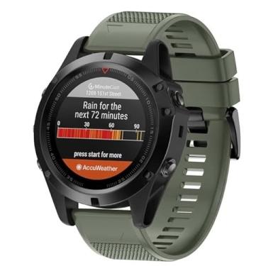 Imagem de GUMMMY Pulseiras de silicone para relógio Garmin Fenix 7S 7 7X 6 6S 6X Pro 5X 5 5S Plus 3 3HR Enduro Epix Smartwatch Band cinto de liberação rápida (Cor: B, Tamanho: 26mm Fenix 5X 6X Pro)