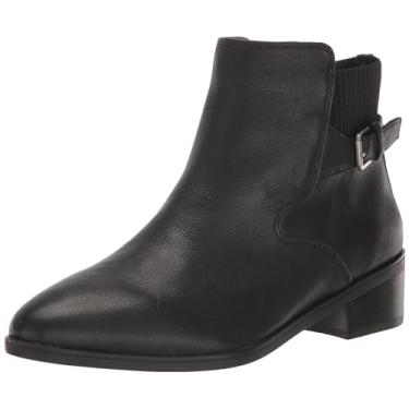 Imagem de Bella Vita Botas femininas Dora, Couro preto, 6.5