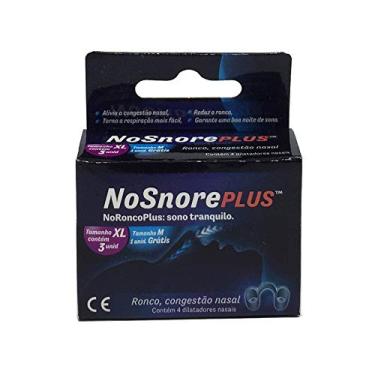 Imagem de Dilatador Nasal Nosnore Xl Em Silicone Anti Ronco/Esportista. Caixa Com 3 Unidades Xl E 1 M, Bioworld