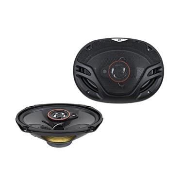 Imagem de Alphasonik Alto-falantes AS29, 1 par de alto-falantes de 3 vias de 6 x 9 500 W, no máximo, 4 Ohms de qualidade premium para sistema de som estéreo de carro ou caminhão