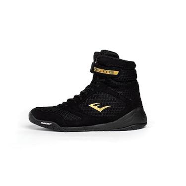 Imagem de Everlast Elite V2 Black 7 Boxing Shoes: Your Ultimate Training Companion for Excellence and Durability Boxing Shoes, Elite 2 Shoes, Training Footwear