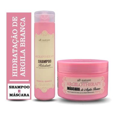 Imagem de Shampoo + Máscara De Argilotherapy Hidratação All Nature