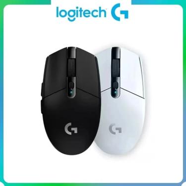 Imagem de Logitech-g304 mouse sem fio para gamer  bluetooth  2.4g  ergonômico  para notebook  escritório