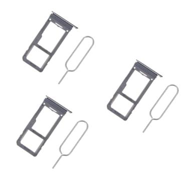 Imagem de Veemoon Bandeja Universal 3 Pecas Slot Sim Bandeja Sim Bandeja De Cartão Sim Bandeja De Servir Slot Para Cartão Sim Universal Cartão Único S8 Slot Para Cartão Único