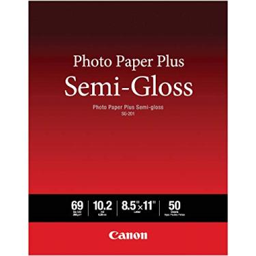 Imagem de Canon Papel fotográfico Plus semi-brilhante tamanho carta (50 folhas) (SG-201 LTR)