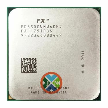 Imagem de Processador CPU de seis núcleos da série FX  FX6300  FX 6300  3 5 GHz  soquete FD6300WMW6KHK  AM3