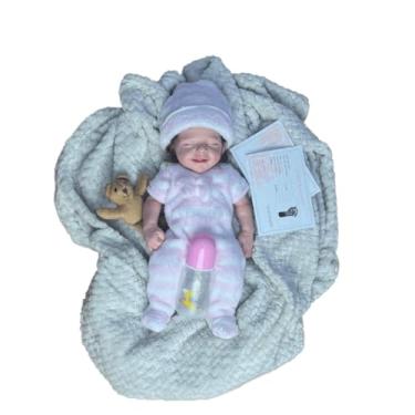 Imagem de Bebê Reborn Silicone Sólido 40cm "Antonella" Molinha