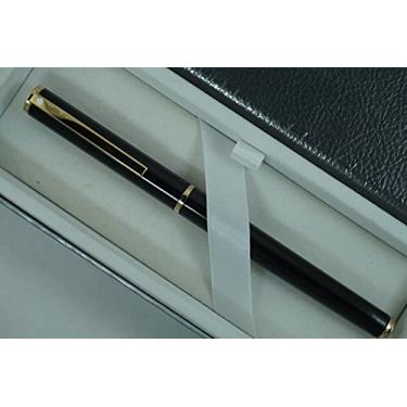 Imagem de Sheaffer Feita nos EUA, emblemática, laca preta, com caneta esferográfica dourada 22KT e diário combinando em caixa de presente