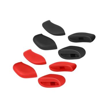 Imagem de Protetor nasal de reposição Mryok para óculos de sol Oakley Commit AV – Opt, Red & Black, One Size