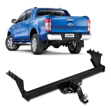 Imagem de Engate Reboque Ranger 2013 a 2023 Keko K1 1500kg Removivel