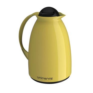 Imagem de Garrafa Térmica Mesa Florença 650ml Amarela Café Chá Leite