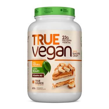 Imagem de True Vegan Proteína Vegetal (837G) - Sabor Banoffee Crispy - True Source