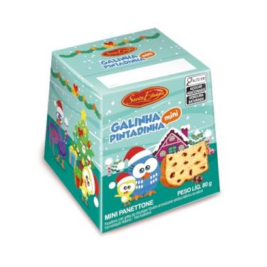 Imagem de Mini Panettone Chocolate Galinha Pintadinha 80g - Santa Edwiges