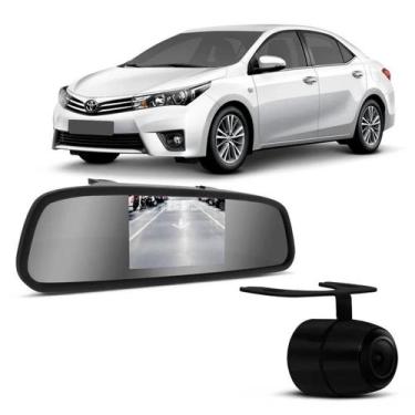 Imagem de Espelho Retrovisor Central Tela 4.3 + Camera Fiat Toro - Bivena