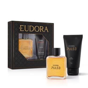 Imagem de Kit Presente Eudora Pulse (2 itens): Colônia 100ml + Balm Pós Barba 75