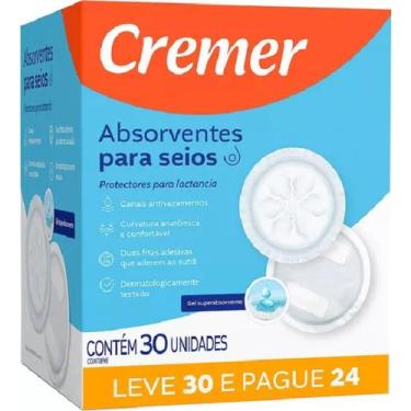 Imagem de Absorvente P/ Seios Cremer C/30