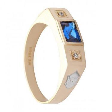 Imagem de Anel de  ouro  18 k  formatura . - Elegancy Joias, 30
