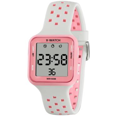 Imagem de Relógio X-Watch Feminino Ref: Xgppd197 Bxbx Retangular Digital