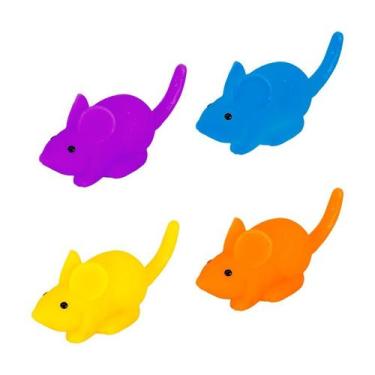 Imagem de Brinquedo LCM Cat Ratinho para Gatos - Cores Sortidas