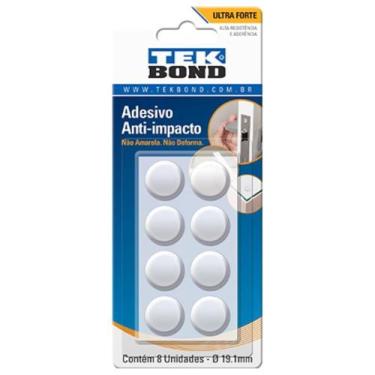 Imagem de Adesivo Anti-Impacto 19.1MM com 8 unidades Tekbond