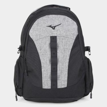 Imagem de Mochila Mizuno Kobe 22 L, Cinza, Preto, Único