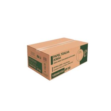 Imagem de Papel Toalha Bobina 20cmx200m 30g - C/6 Rolos - INDAIAL