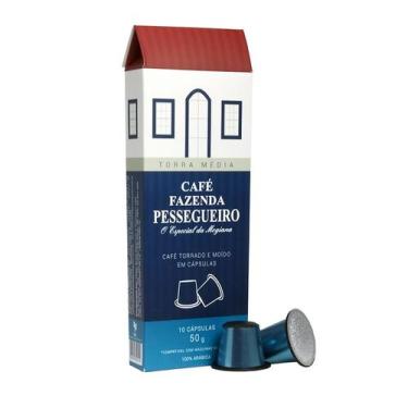 Imagem de Café em Cápsulas Fazenda Pessegueiro 10 Unidades - Café Fazenda Pesseg