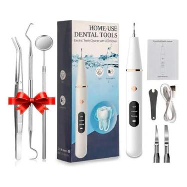 Imagem de Raspador De Tártaro Cálculo Dental Elétrico Removedor Luz - Home Use