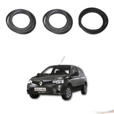 Imagem de Kit Par Borrachas Porta E Porta Mala Clio Todos 2 Portas - UN / 3 [F103]