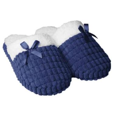 Imagem de Pantufa Azul Slippers 34/35 - Laço - Laço Comércio