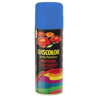Imagem de Tinta Spray Lukscolor Mult Azul Médio Bri 400ml