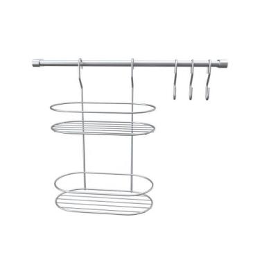 Imagem de kit cozinha suspensa com porta condimentos - Stolf