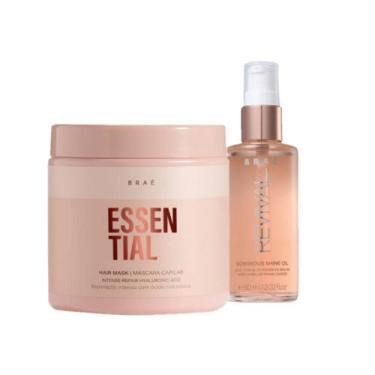 Imagem de Kit Braé Essential Máscara e Óleo Revival  (2 produtos)