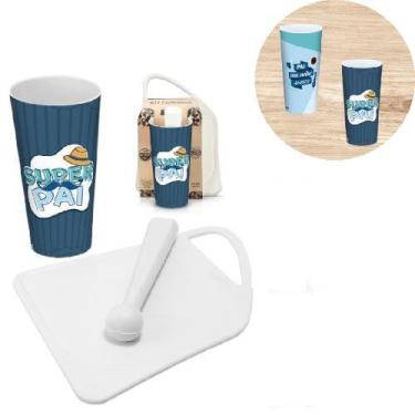 Imagem de Kit Caipirinha E Drinks 3 Peças Personalizado Dia Dos Pais - JK