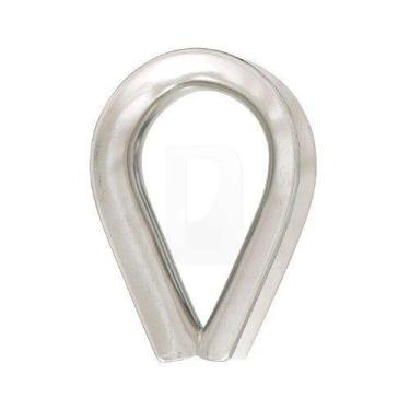 Imagem de Sapatilha para Cabo até 4mm em Aço Inox - REI MARINE