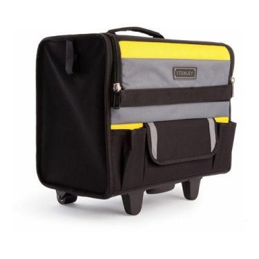 Imagem de Bolsa para Ferramentas com Rodinhas 44,5x42x25,5cm - Stanley, Preto