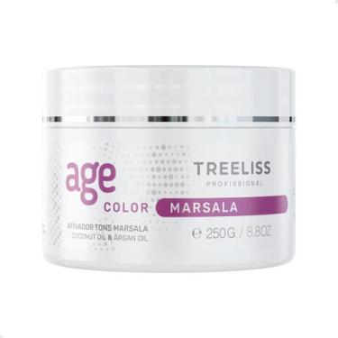 Imagem de Matizador Tonalizante Marsala Age Color 250g Tree Liss - Treeliss Prof