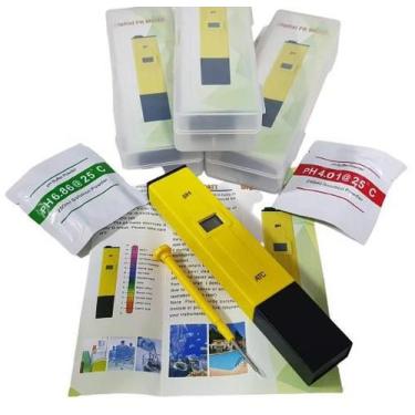 Imagem de Medidor De PH para água com display digital ideal para piscina aquario